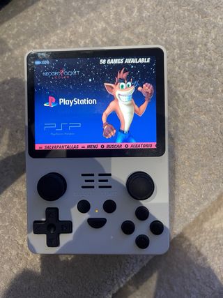 Consola Portátil Powkiddy RGB20S Blanca