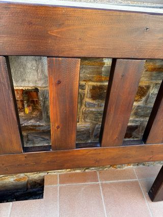 Cabezal de cama madera 180 cm