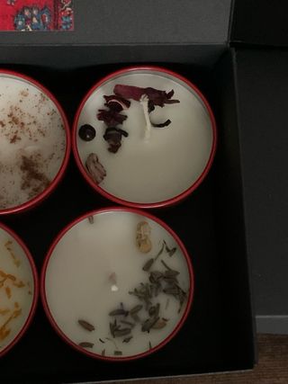 Set 6 Velas Aromáticas Artesanales