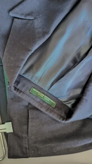 Traje de hombre negro