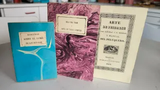 3 Facsimili di Libri Antichi