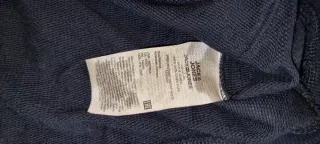 Sudadera azul jack jones con capucha talla xl