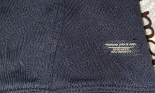 Sudadera azul jack jones con capucha talla xl