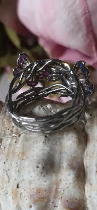 Anillo Belle Epoque Mariposas autor