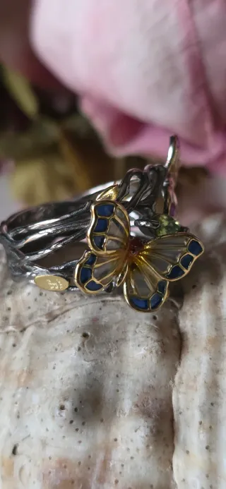 Anillo Belle Epoque Mariposas autor