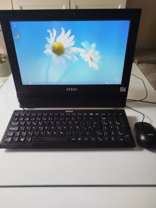 Ordenador Táctil MSI Todo en Uno Negro