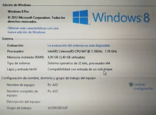 Ordenador Táctil MSI Todo en Uno Negro