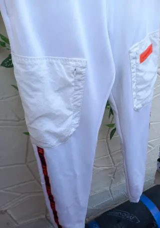 Pantalón Chándal Nike Blanco Cargo