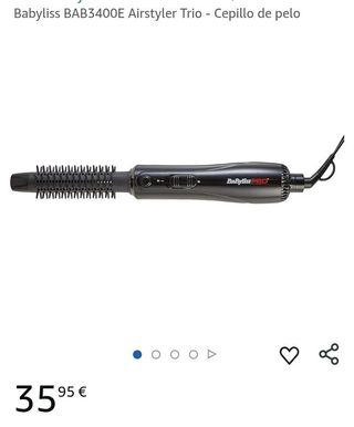 Babyliss BAB3400E Airstyler Trio Cepillo de pelo