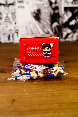 Chun-Li Street Fighter Building Blocks Bricks Toys