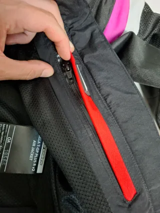 Chaqueta Moto Alpinestars Negra y Rosa - Talla M