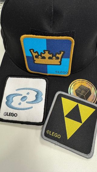 Gorra Lego con Parches Intercambiables vintage