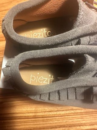 Zapatos niña grises