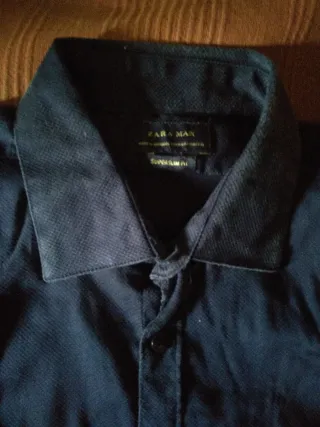 Camisa Zara Man Slim Fit Talla M