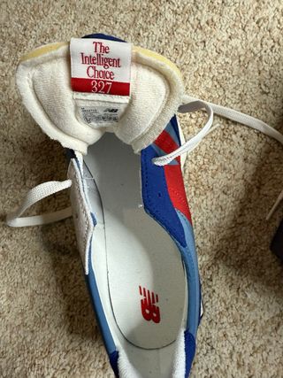 New Balance 327 Unisex Azul/Rojo