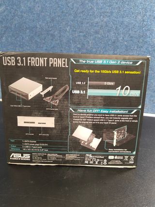 Panel frontal ASUS USB 3.1 Gen2
