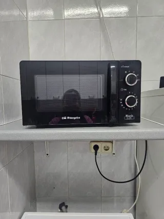 Microondas Negro Black Class