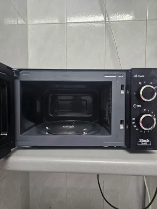Microondas Negro Black Class