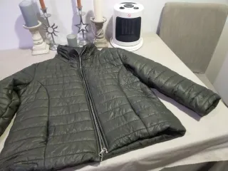 Chaquetón mujer. Verde cacería. Acolchado. XXL