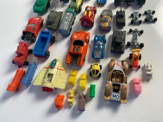Lotto Macchinine Giocattolo Plastica Metallo