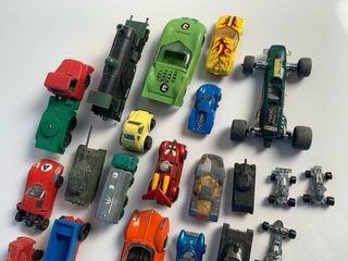 Lotto Macchinine Giocattolo Plastica Metallo