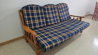 Sofá de 3 plazas estilo clásico