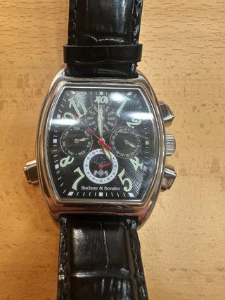 Reloj Buchner & Bovalier Automático Negro
