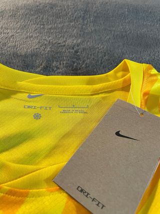 Camiseta Futbol Naranja y Amarilla Corintihans