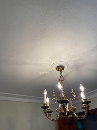 Lámpara de techo antigua latón/bronce