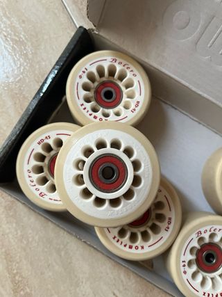 Ruedas Komplex Bolero HD 43 Ø63 mm (8 uds)