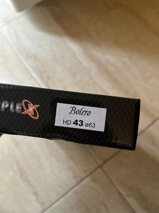 Ruedas Komplex Bolero HD 43 Ø63 mm (8 uds)