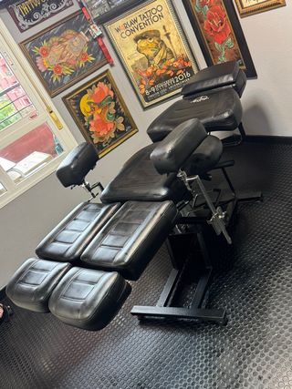 Sillón-Camilla Hidráulico Tattoo