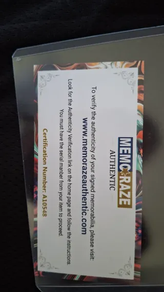 Maglia Lakers Kobe Bryant autografata Legends COA