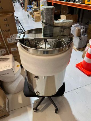 VEVOR Extractor de Miel con Tapa Clara