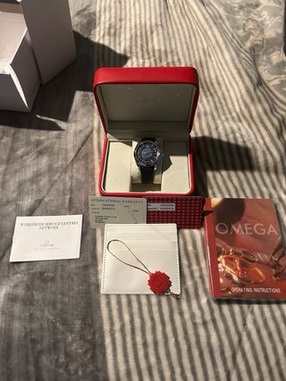 Omega Seamaster Aqua Terra Worldtimer Azul
