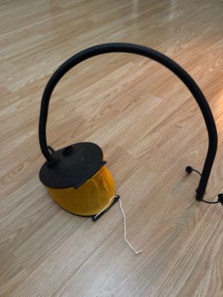 Colchón hinchable + inflador + saco dormir