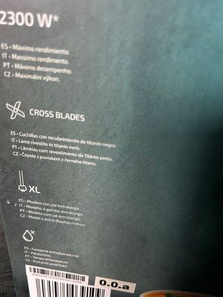 Batidora Cecotec Power Pulsar 2300W sin estrenar