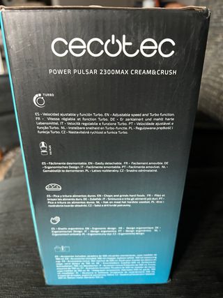 Batidora Cecotec Power Pulsar 2300W sin estrenar