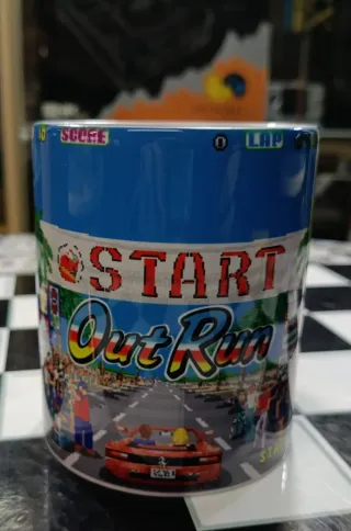 Taza Out Run Nueva