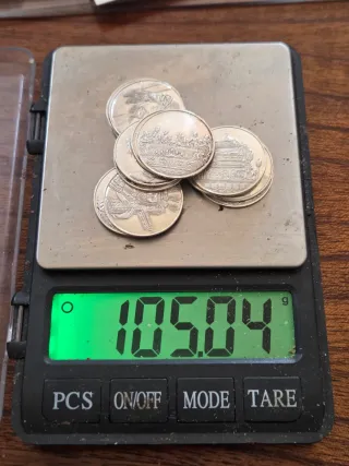 Monedas de plata 925 Granada en semana santa