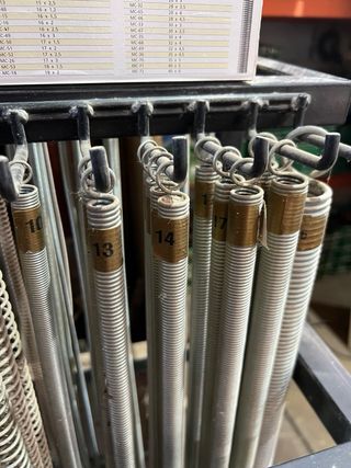 Juego de muelles Steel