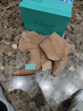 Botas Niko Amore ante marrón sin estrenar
