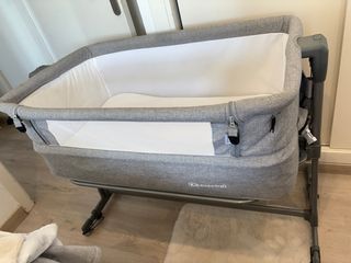 Cuna colecho gris Kinderkraft