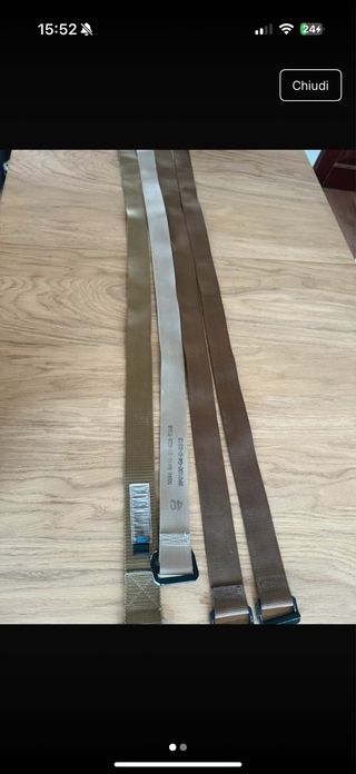 Cinturone Tattico Eagle Industries Nero/Marrone