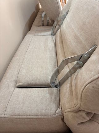 Sofá de 2’82m de ancho con motores