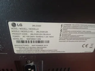 Televisor LG Negro