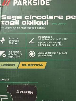 Sierra Ingletadora Parkside Nueva