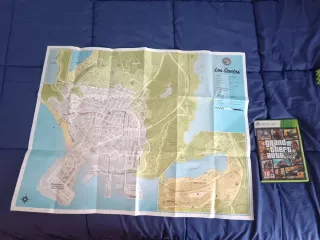 GTA V XBOX360. PERFECTO ESTADO. POSTER