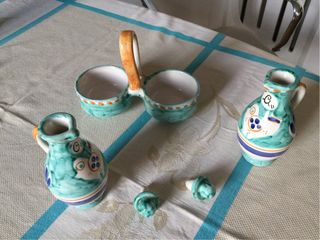 Set Olio e Aceto Vietri Ceramica