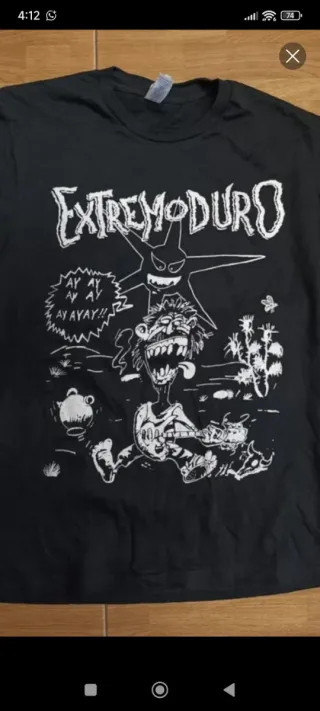 Camiseta Extremoduro Talla M